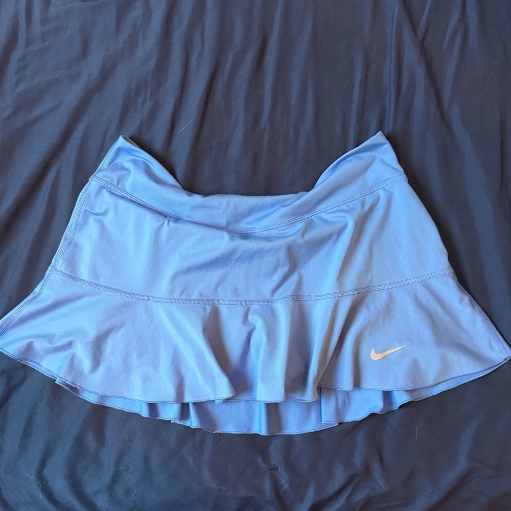 Nike Women's Sporty Periwinkle Blue Mini Tennis Skirt
